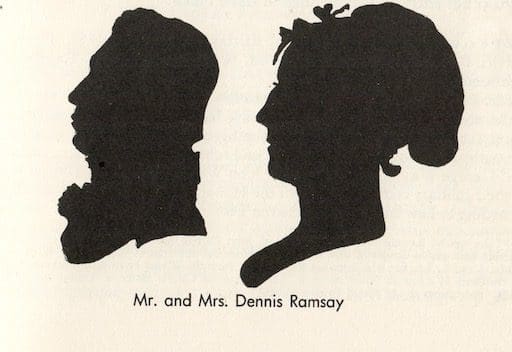 Portrait of Mr. and Mrs. Dennis Ramsay of Alexandria, Virginia